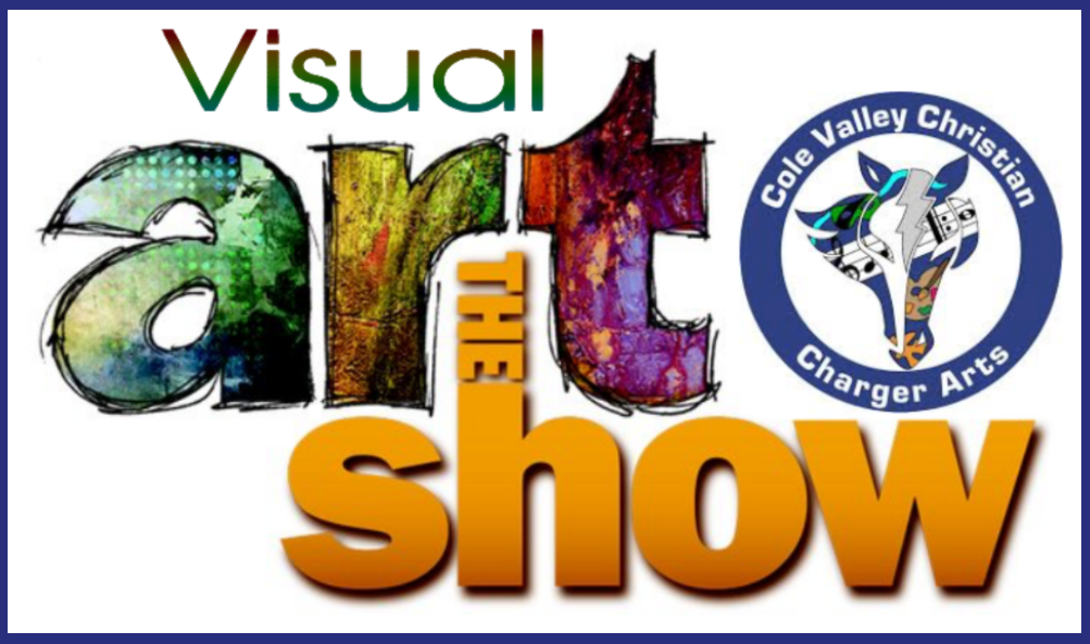 CVCS Visual Arts Show logo